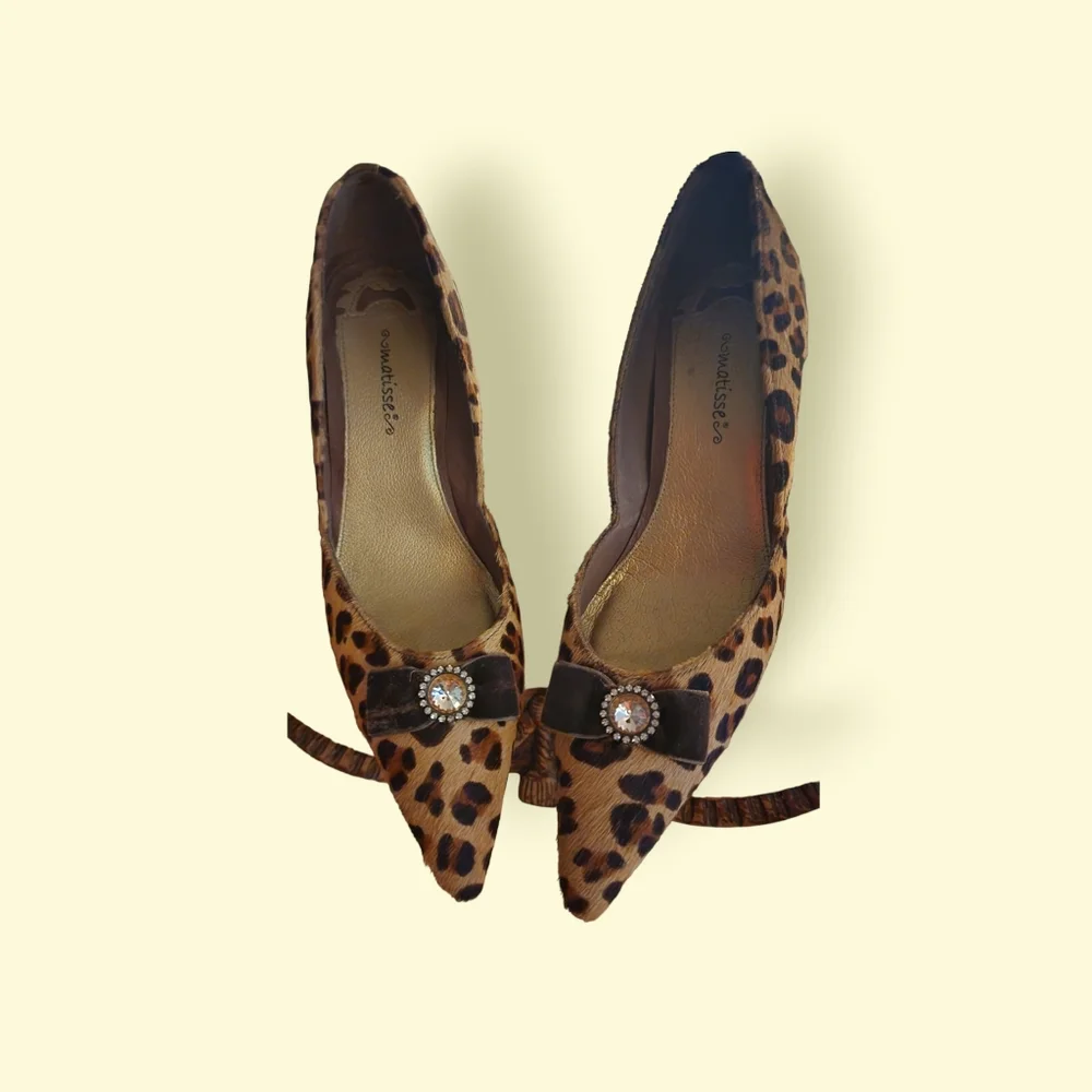 Leopard Print Heels - Picture 2 of 5